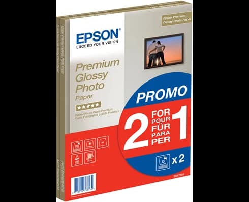 Epson A4 Premium Glossy Photo Paper255 g (30) - gold