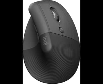 Logitech Lift Vertical Ergonomic Mouse - GRAPHITE / BLACK - EMEA