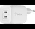 Belkin Dual USB-C 45W GaN Charger White