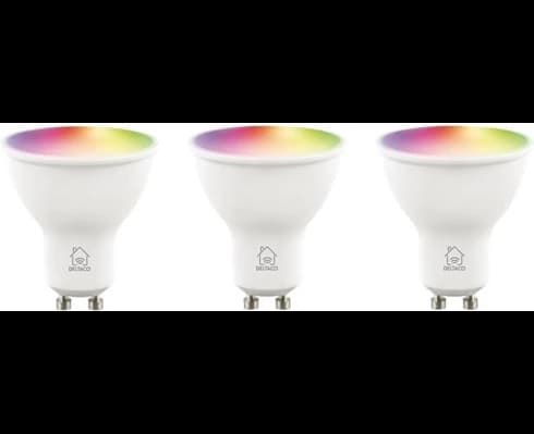 Deltaco GU10 RGB Lamp 3-pack