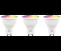 Deltaco GU10 RGB Lamp 3-pack