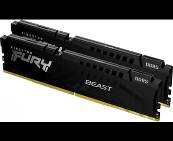 Kingston Fury Beast DDR5 16GB 5200MHz (2x8GB) CL40 (KF552C40BBK2-16)