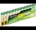 GP Super Alkaline AAA batteri, 24A/LR03, 12-pack