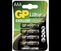 GP AAA Litium batteri 1.5V, 24LF-2U4, 4-pack