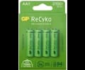 GP ReCyko AA-batteri, 2100 mAh, 4-pack