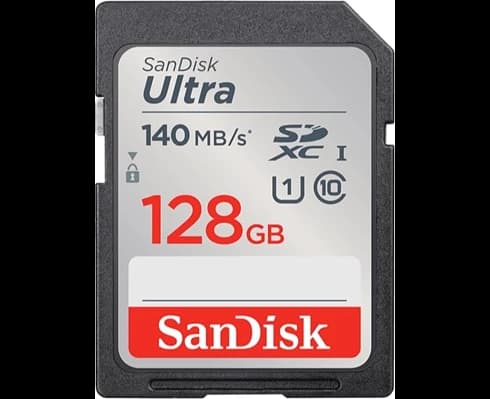 SanDisk Ultra SDXC 128GB