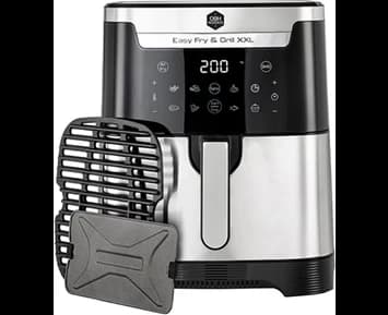 OBH Nordica Easy Fry & Grill XXL 2in1 Silver 6,5L