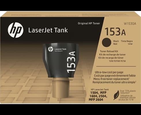 HP 153A Black LaserJet Tank Toner Reload Kit 2.5k