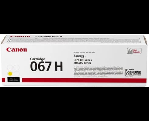 Canon Cartridge 067 H Y