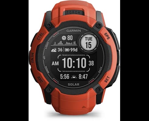 Garmin Instinct 2X Solar Flame Red