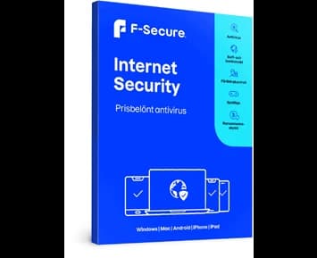 F-Secure Internet Security (1 year, 5 devices