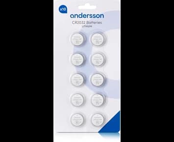 Andersson CR2032-10p