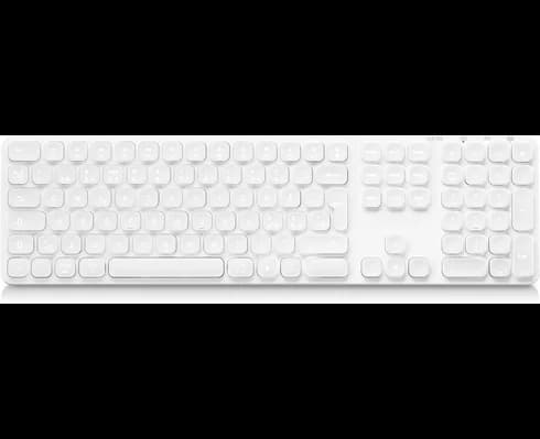 Andersson WSK-3000 White - Wireless Keyboard 2.4G+BT Backlit