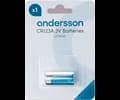 Andersson CR123A Lithium