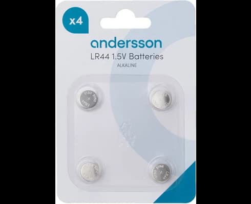 Andersson LR44 Alkaline 4pcs