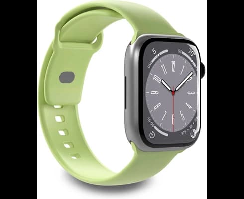 Puro Silicone watchband for Apple Watch 38–40–41 mm, light green