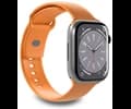 Puro Silicone watchband for Apple Watch 42–44–45-49 mm, l. orange