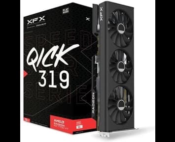 XFX Radeon RX 7700 XT Speedster QICK 319 Black