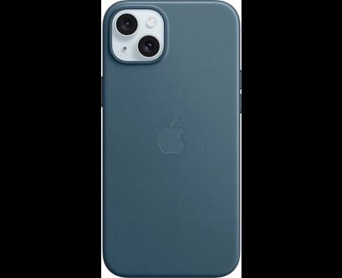 Apple iPhone 15 Plus FineWoven Case with MagSafe - Pacific Blue