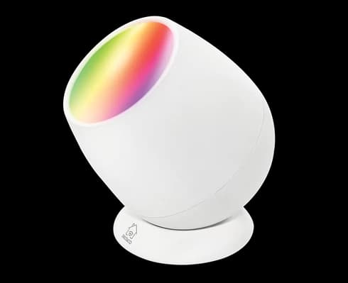 Deltaco Smart RGB Wake-up Light, USB-C