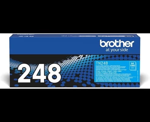 Brother TN248C Cyan toner cartridge, 1K