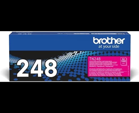 Brother TN248M Magenta toner cartridge, 1K