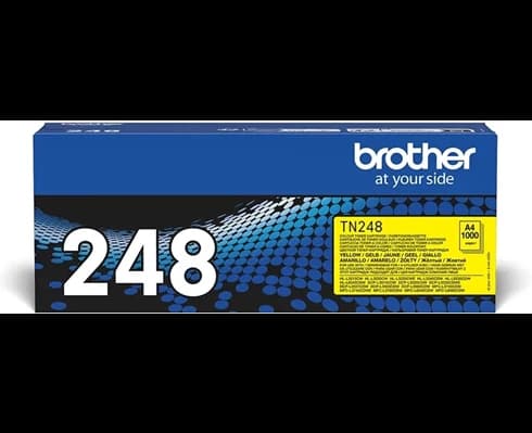 Brother TN248Y Yellow toner cartridge, 1K