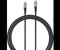 Andersson USB-C - USB-C 3.2 PD100W Braided Black/Space Gray 3m