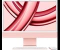 Apple 24-inch iMac with Retina 4.5K display: Apple M3 chip with 8‑core CPU and 10‑core GPU, 512GB SSD - Pink