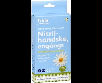 Frida Engångshandske Nitril Medium Frida 20-p