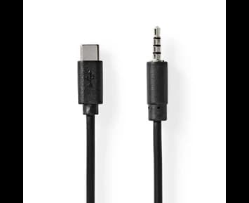 Nedis USB-C - 3.5mm - 1m