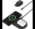 Belkin Belkin - Qi2 15W 2-in-1 Wireless Charging Pad + 5W USB-C Port, Black