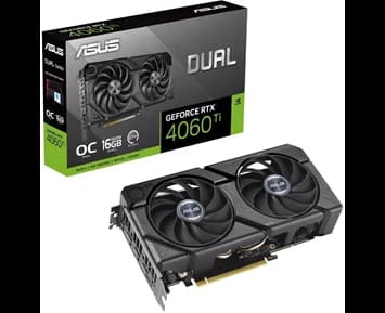 ASUS Dual GeForce RTX™ 4060 Ti EVO OC Edition 16GB GDDR6