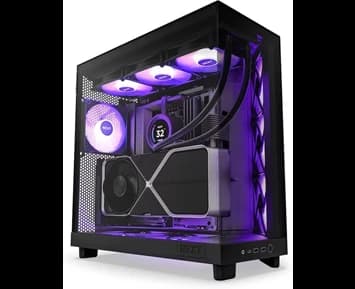 NZXT H6 Flow RGB Dual Chamber Black 