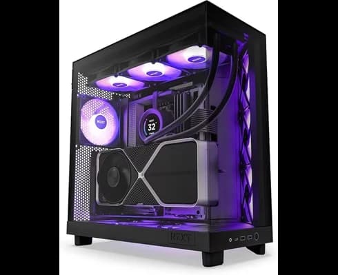 NZXT H6 Flow RGB Dual Chamber Black 