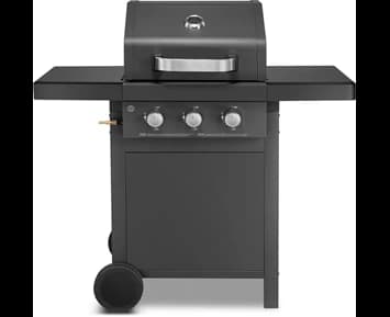 ON BBQ Gas Grill 3 Burner 48x40cm