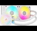 Corsair iCUE LINK TITAN 240 RX RGB White AIO, 240mm Radiator, Liquid CPU Cooler