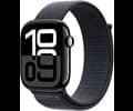 Apple Watch Series 10 GPS 46mm Jet Black Aluminium Case with Ink Sport Loop