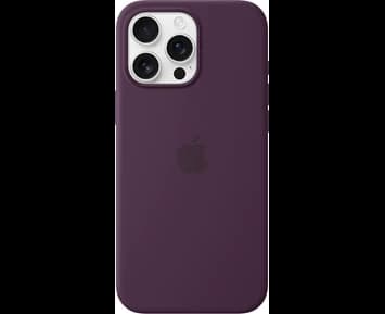 Apple iPhone 16 Pro Max Silicone Case with MagSafe - Plum