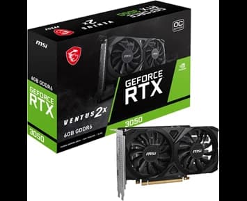 MSI GeForce RTX 3050 VENTUS 2X 6G OC