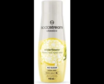 SodaStream Elderflower No Sugar