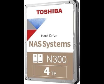 Toshiba 'N300 NAS 3,5'' 4TB'