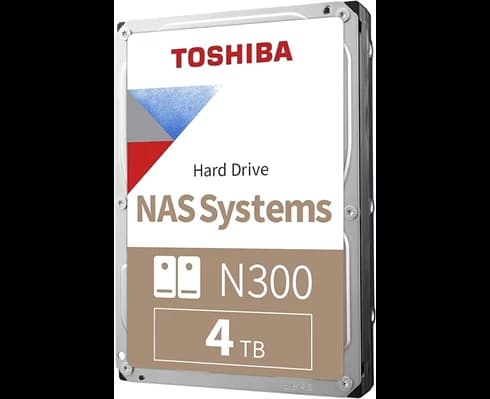 Toshiba 'N300 NAS 3,5'' 4TB'