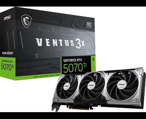 MSI MSI GeForce RTX 5070 Ti VENTUS 3X OC 16GB