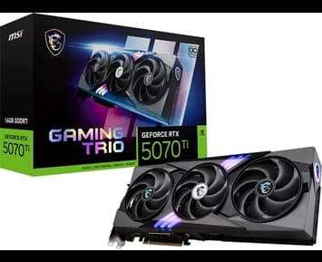 MSI GeForce RTX 5070 Ti 16GB GAMING TRIO OC PLUS