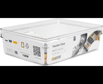 Nordiska Plast Förvaringslåda Flexible Clear 5L
