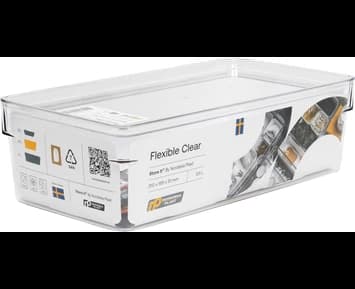 Nordiska Plast Förvaringslåda Flexible Clear 3,5L