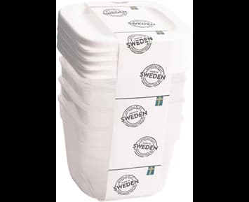 Nordiska Plast Förvaringsburk 9CL 4-pack