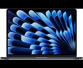 Apple 15-inch MacBook Air: Apple M4 chip with 10-core CPU and 10-core GPU, 16GB, 512GB SSD - Midnight