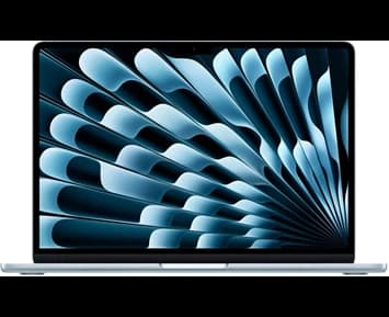 Apple 13-inch MacBook Air: Apple M4 chip with 10-core CPU and 8-core GPU, 16GB, 256GB SSD - Sky Blue